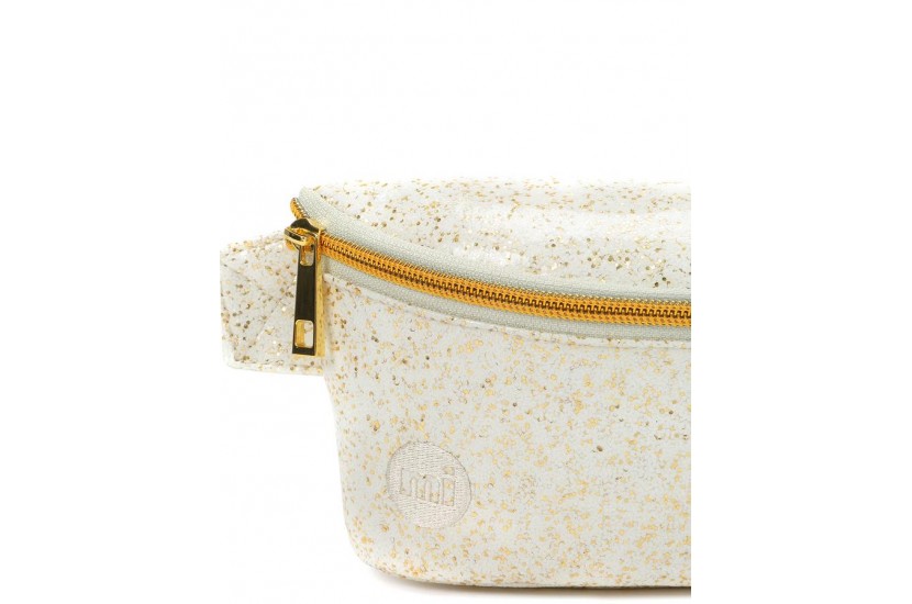Τσαντάκι Μέσης Mi-Pac Bum Bag Glitter White/Gold